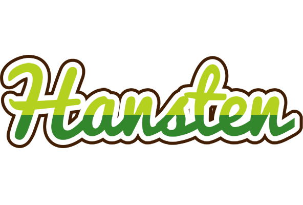 Hansten golfing logo