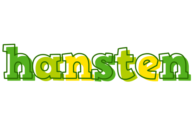 Hansten juice logo