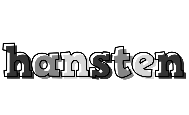Hansten night logo