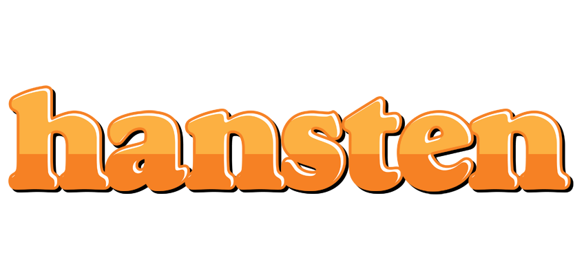 Hansten orange logo