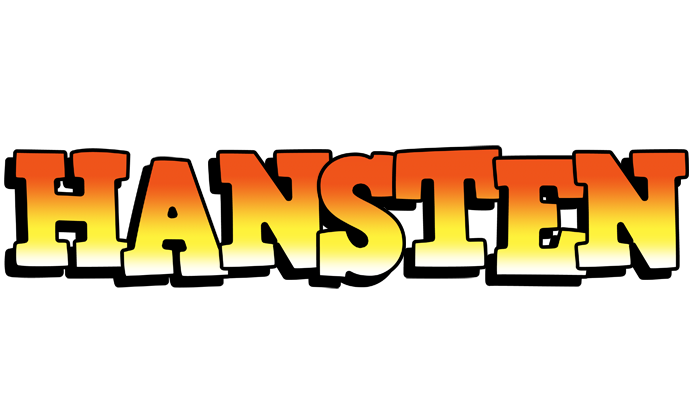 Hansten sunset logo