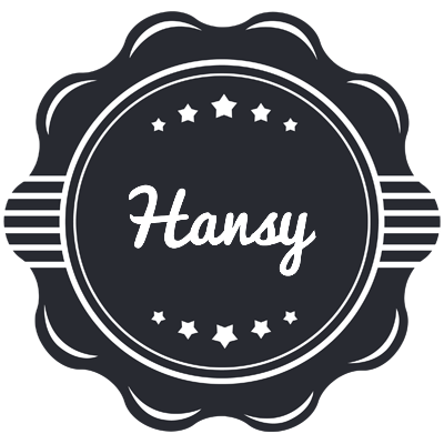 Hansy badge logo