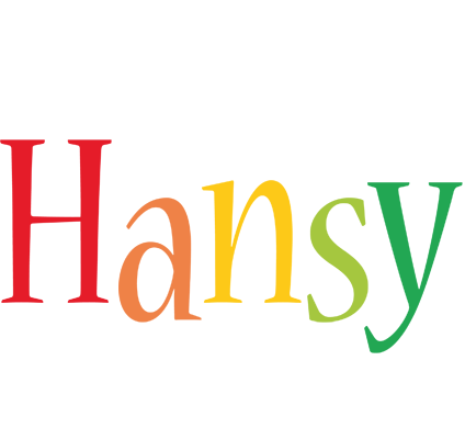 Hansy birthday logo