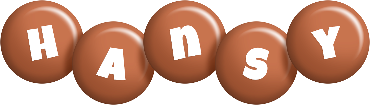 Hansy candy-brown logo