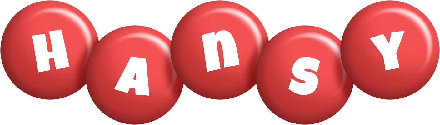 Hansy candy-red logo