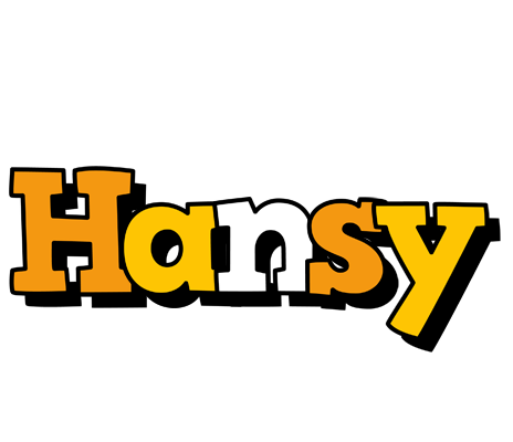 Hansy cartoon logo