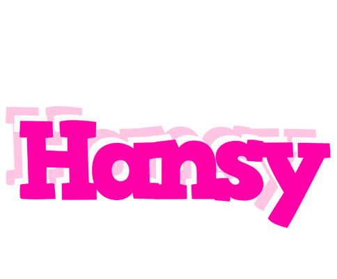 Hansy dancing logo
