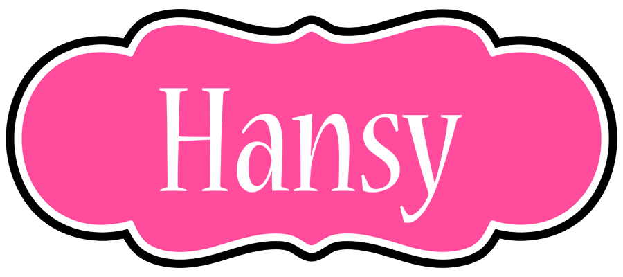 Hansy invitation logo