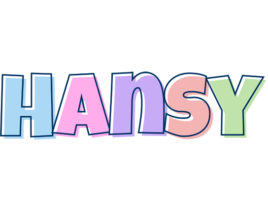 Hansy pastel logo