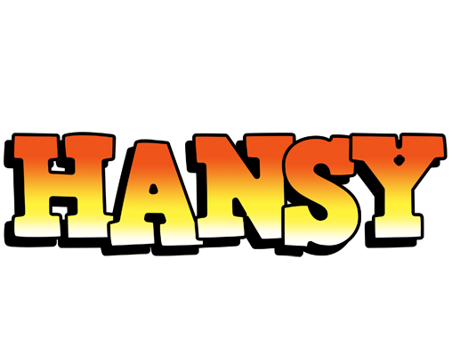 Hansy sunset logo