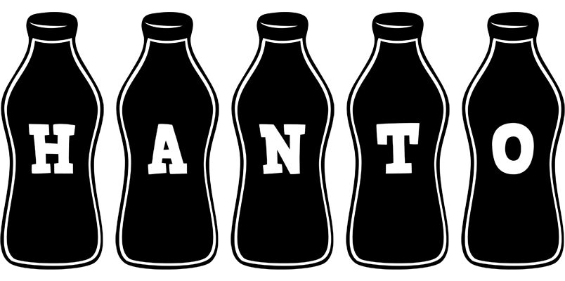 Hanto bottle logo