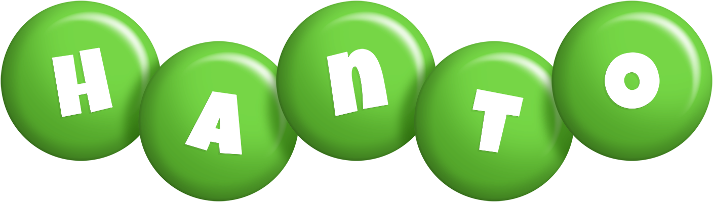Hanto candy-green logo