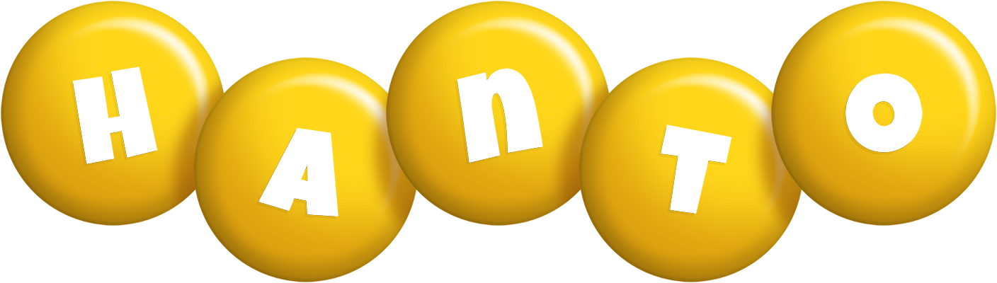 Hanto candy-yellow logo