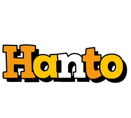 Hanto cartoon logo