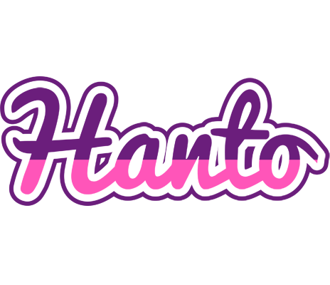 Hanto cheerful logo