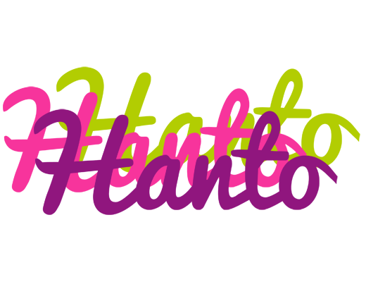 Hanto flowers logo