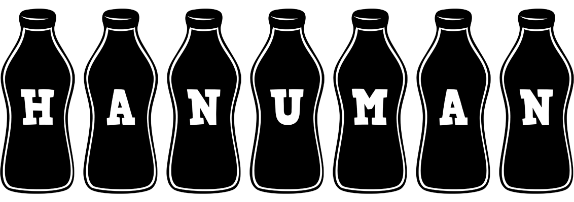 Hanuman bottle logo