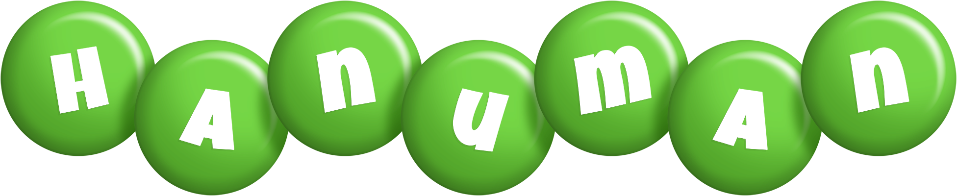 Hanuman candy-green logo