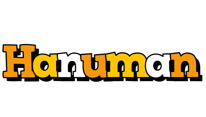 Hanuman cartoon logo