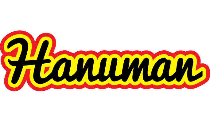 Hanuman flaming logo
