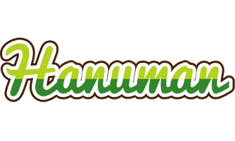 Hanuman golfing logo