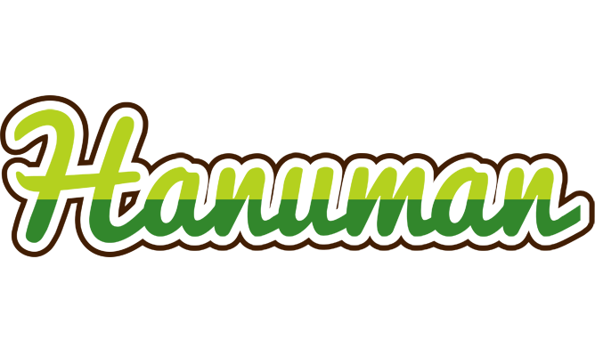 Hanuman golfing logo