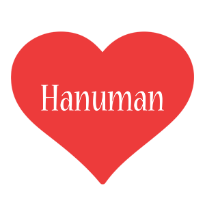 Hanuman love logo