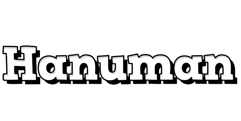 Hanuman snowing logo