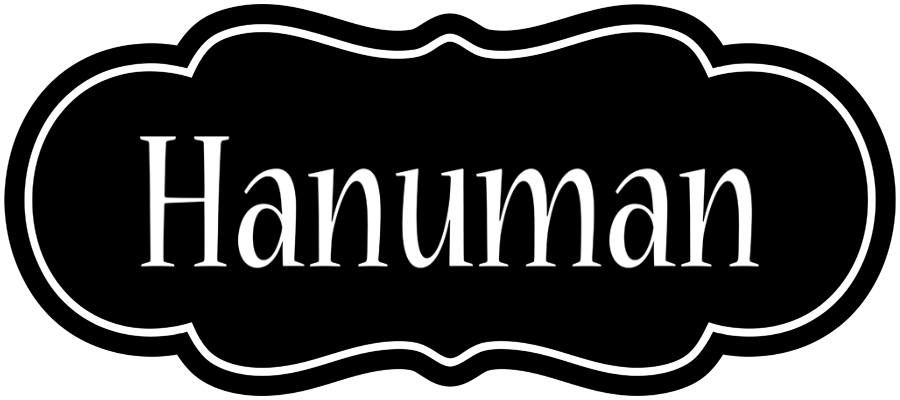 Hanuman welcome logo