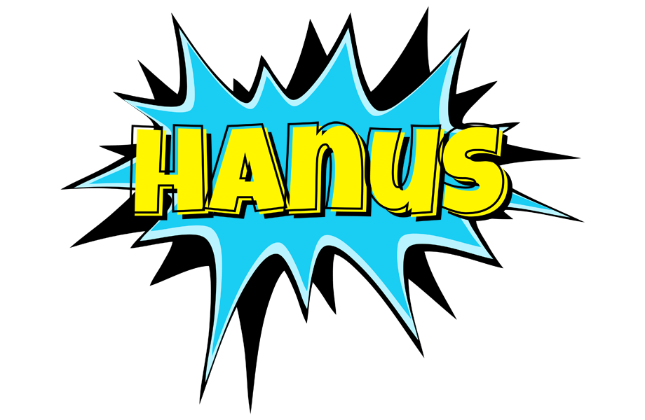 Hanus amazing logo