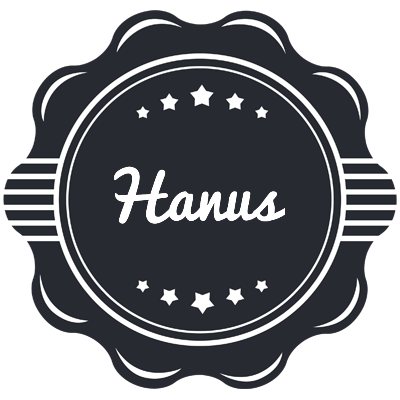 Hanus badge logo