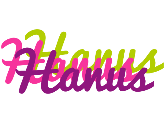Hanus flowers logo