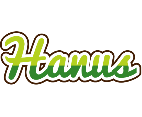 Hanus golfing logo