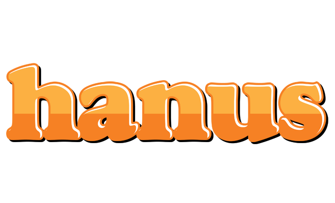 Hanus orange logo