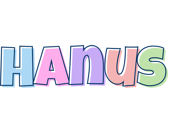 Hanus pastel logo