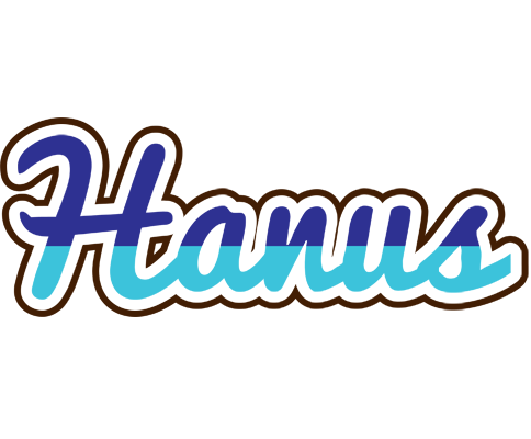 Hanus raining logo