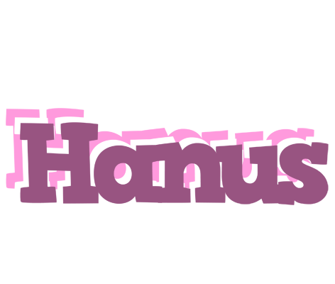 Hanus relaxing logo