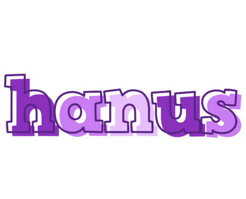 Hanus sensual logo