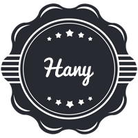 Hany badge logo