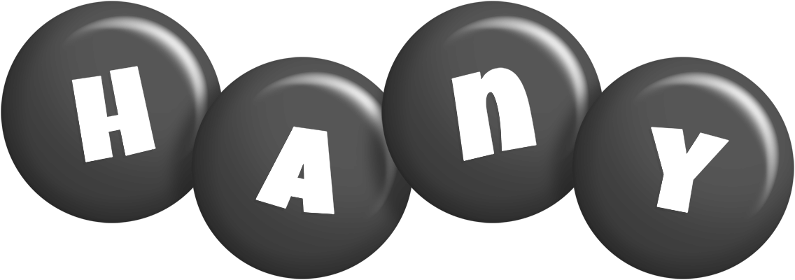 Hany candy-black logo