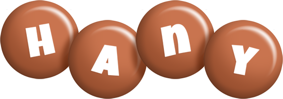 Hany candy-brown logo