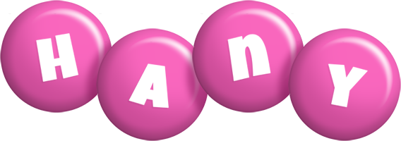 Hany candy-pink logo