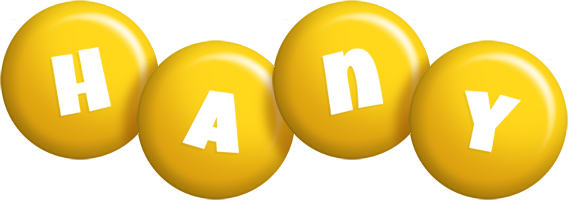Hany candy-yellow logo