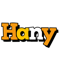 Hany cartoon logo