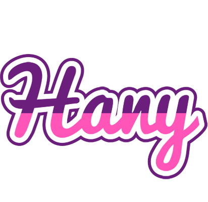Hany cheerful logo