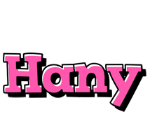 Hany girlish logo