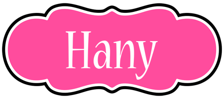 Hany invitation logo