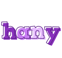 Hany sensual logo