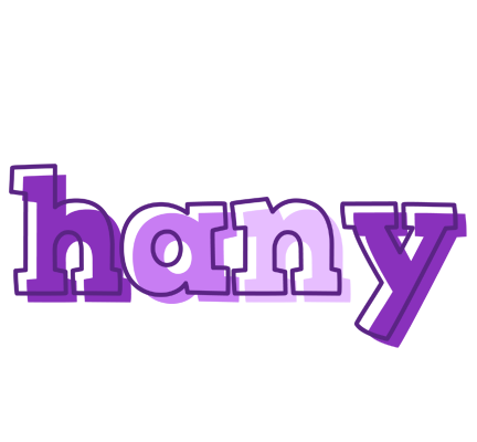 Hany sensual logo
