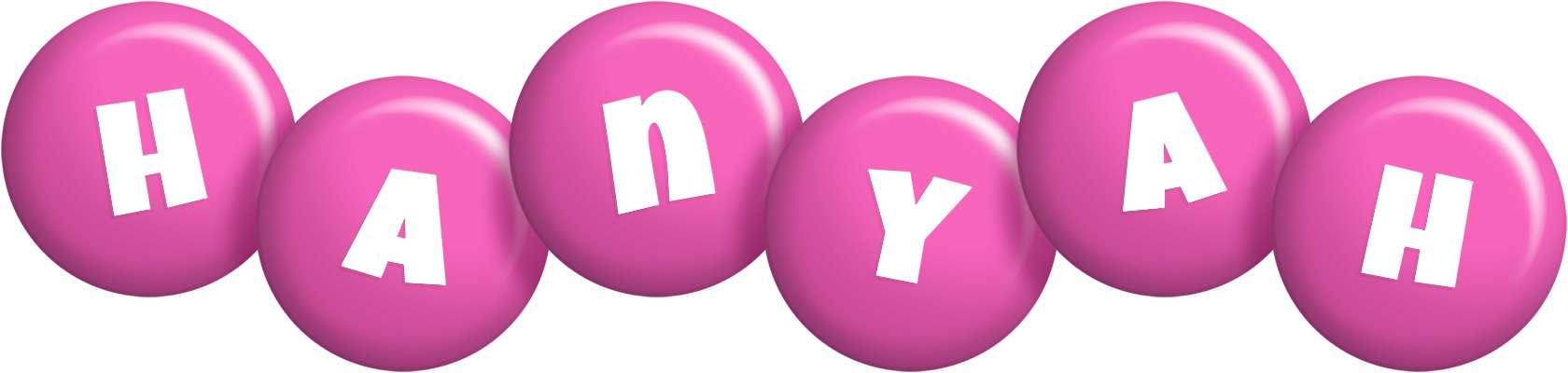 Hanyah candy-pink logo